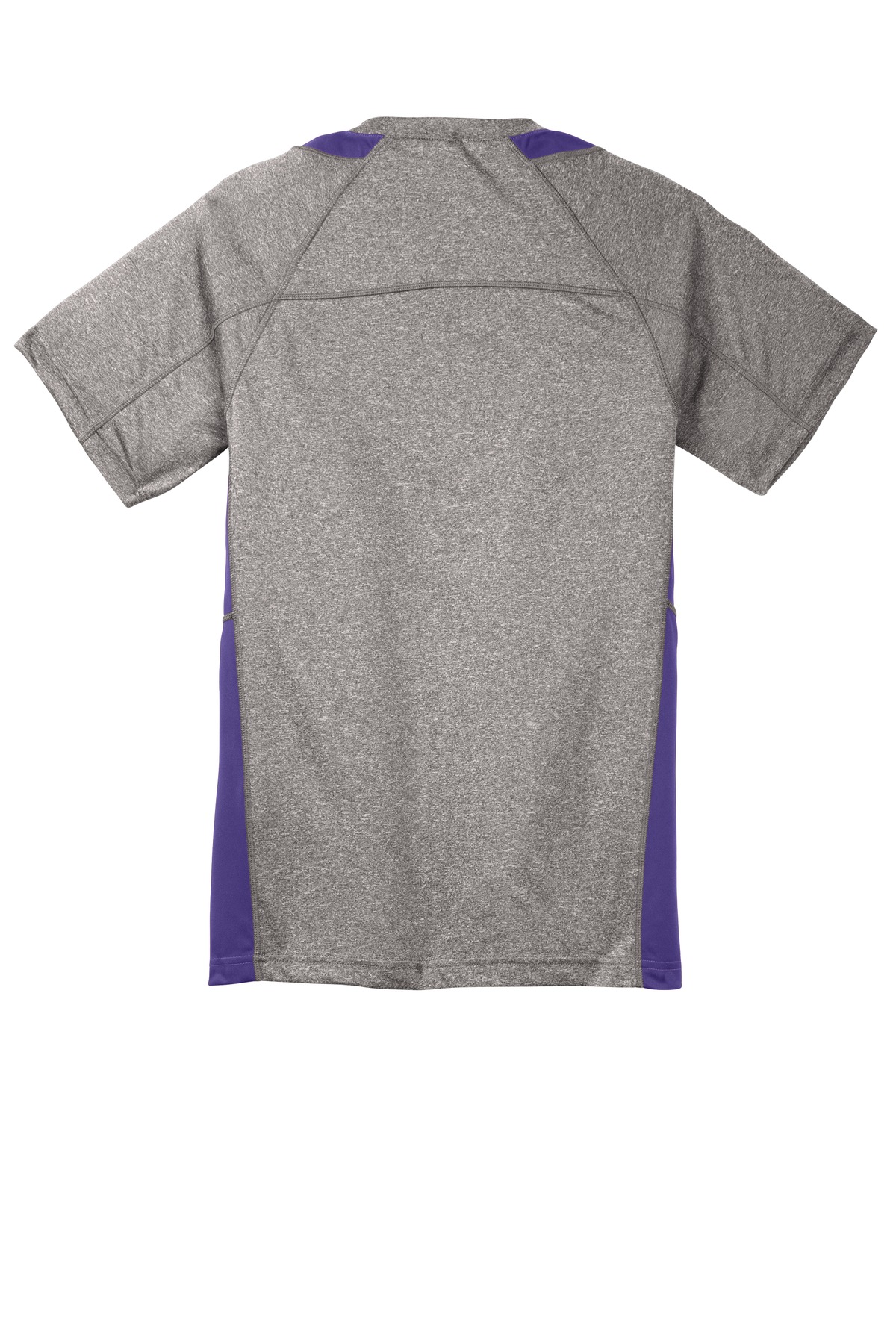 Sport-Tek Youth Heather Colorblock Contender Tee. YST361 56