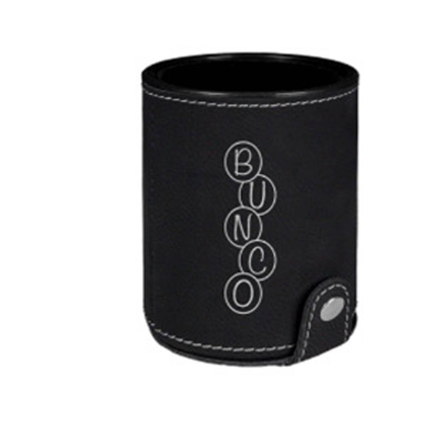Round PU Leather Dice Cup 7