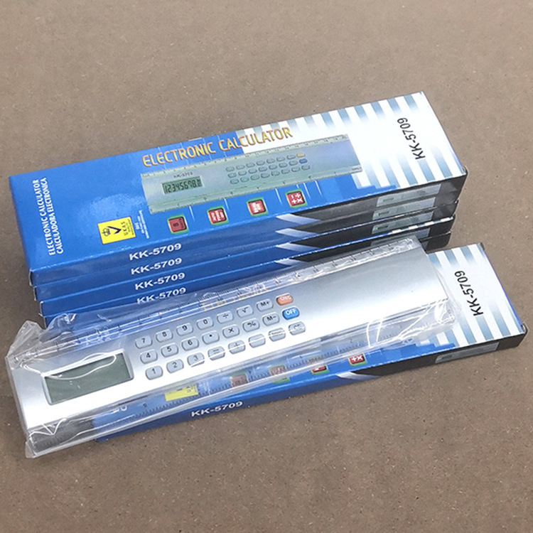 8" Ruler Integrated With Precise Calculators 2