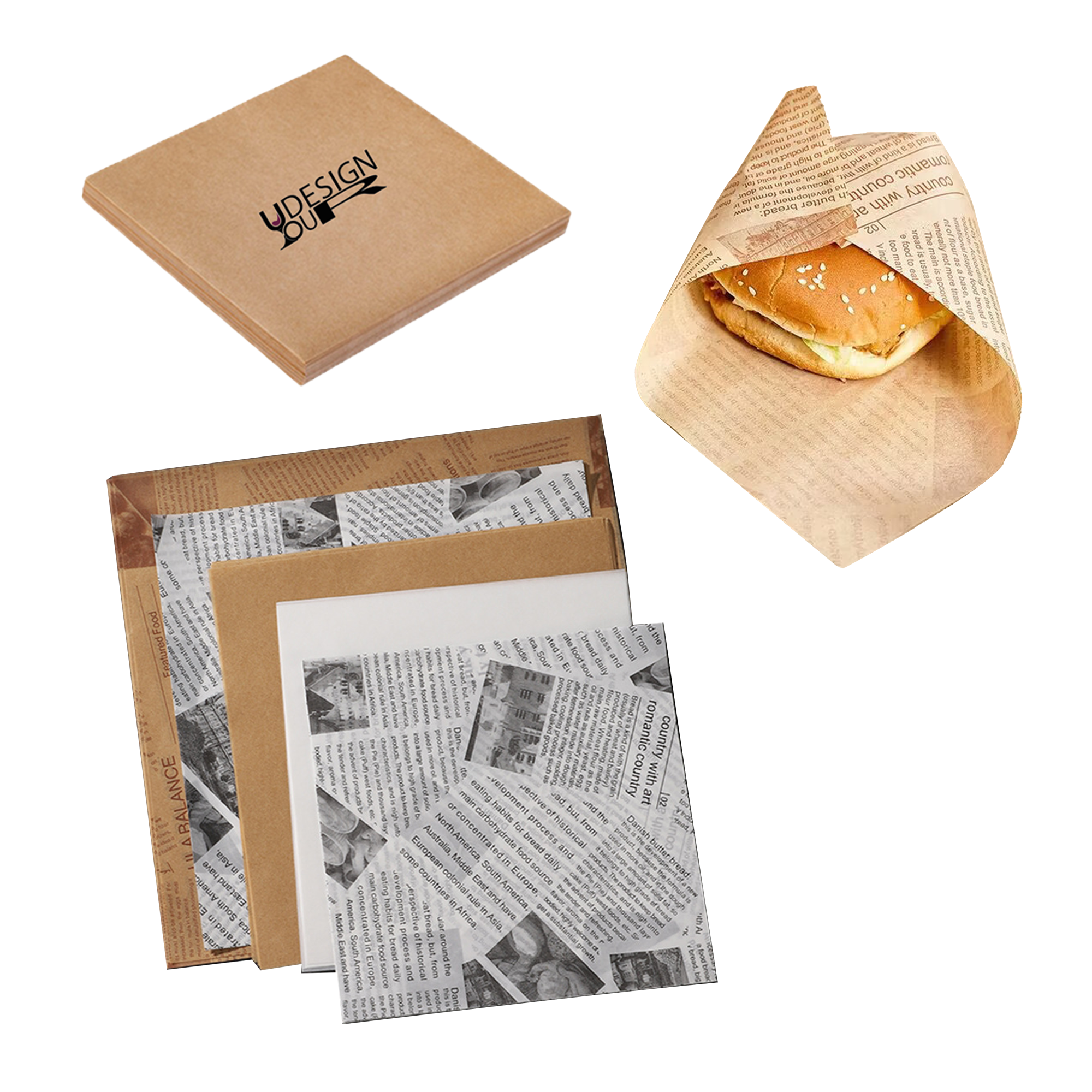 Hamburg Paper Disposable Food Packaging 2