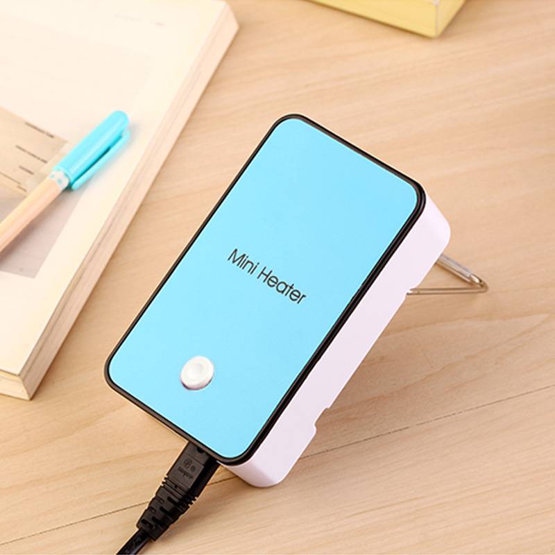 Mini Desktop Fan Electric Heater 8