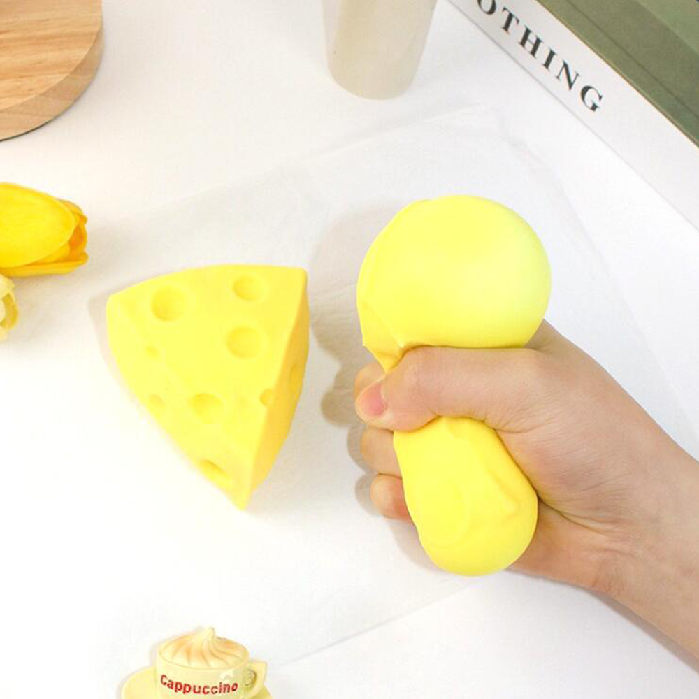 Squishy Fidget Toys In Cheese Shaped 2
