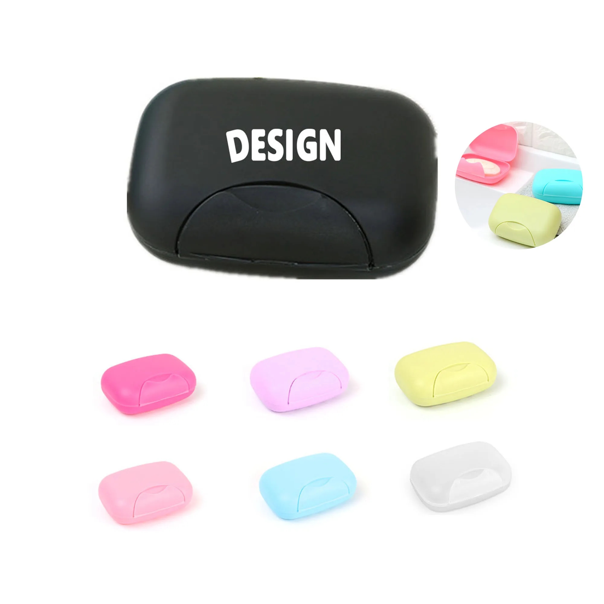 Portable Soap Holder with Lid 4