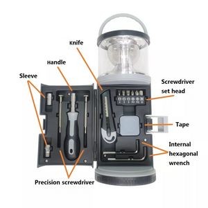 Outdoor Household Camping Lamp Tool Set 4