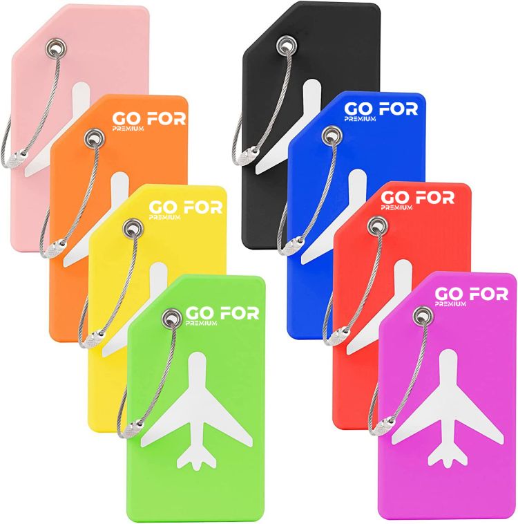 Silicone Luggage Tag, custom luggage tag with logo imprint 1
