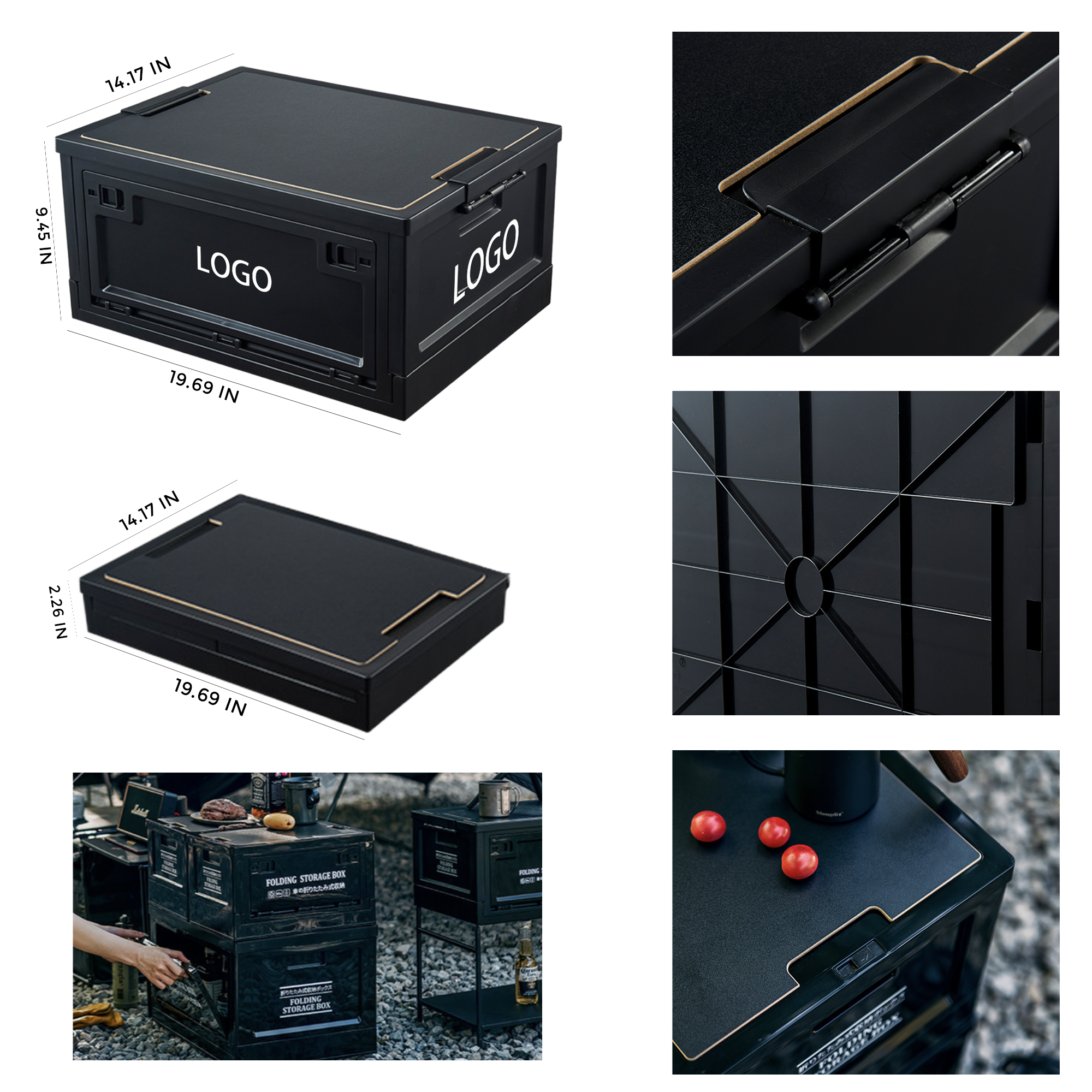 MOQ 10 PCS Spacious High Capacity Outdoor Storage Box 1
