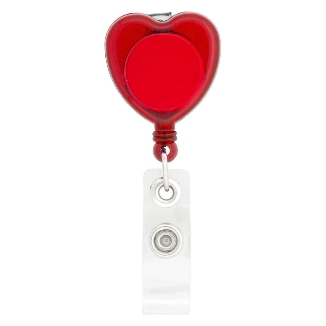 ABS Heart Shape Badge Reel 6