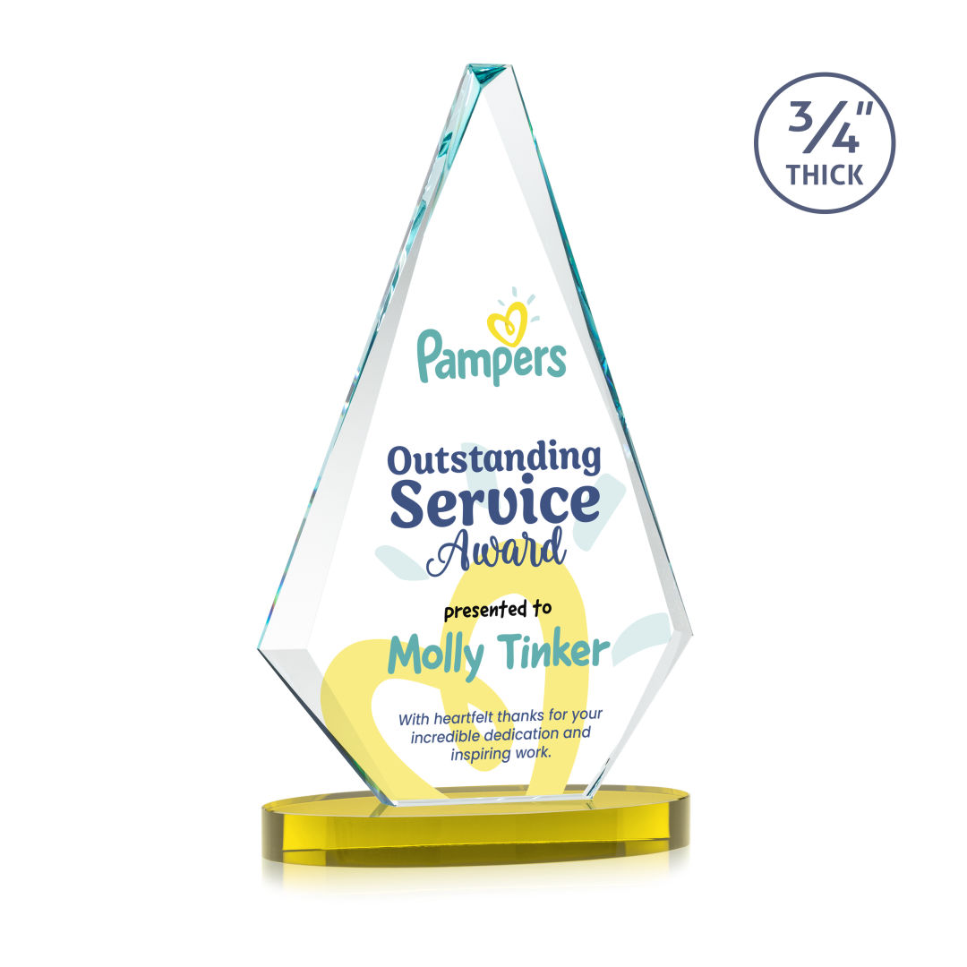 Windsor VividPrint™ Award on Alberton Base - Gold 16