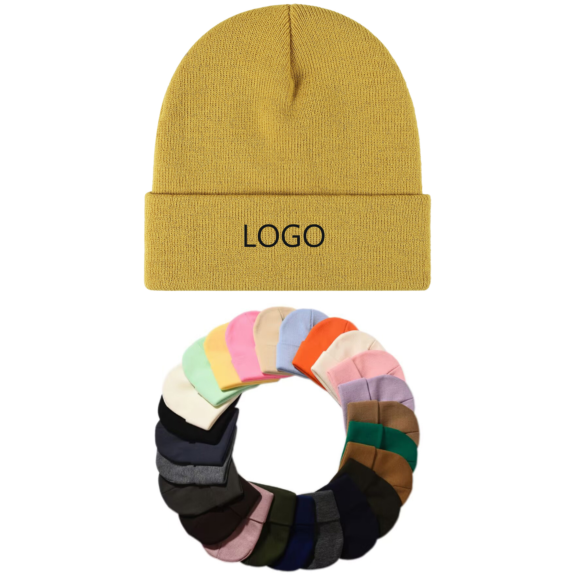 Acrylic Knitted Hat 5