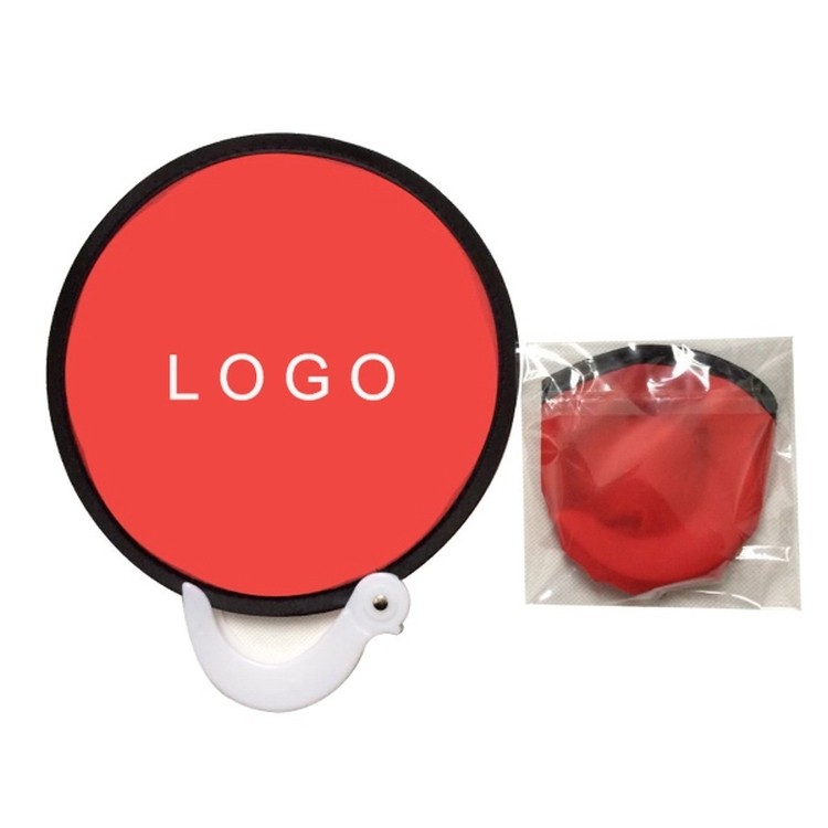 Foldable polyester Hand Fan 2