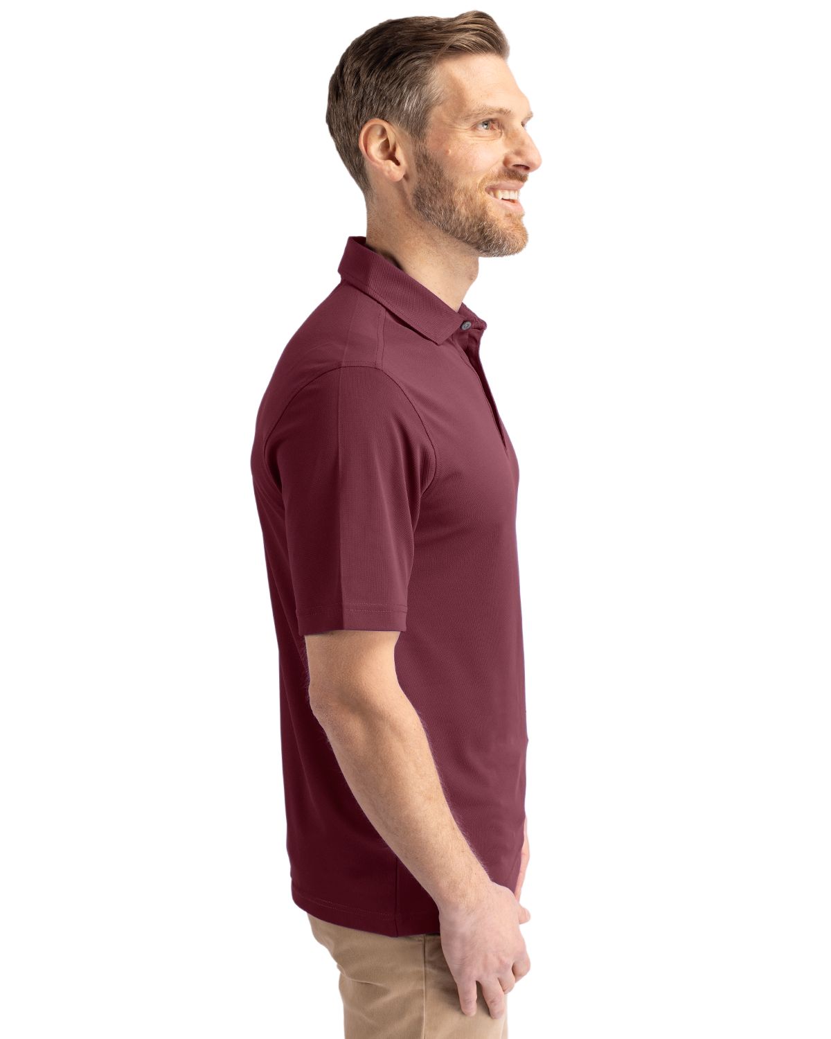 Cutter & Buck Virtue Recycled Featherlight Pique Mens Polo 84