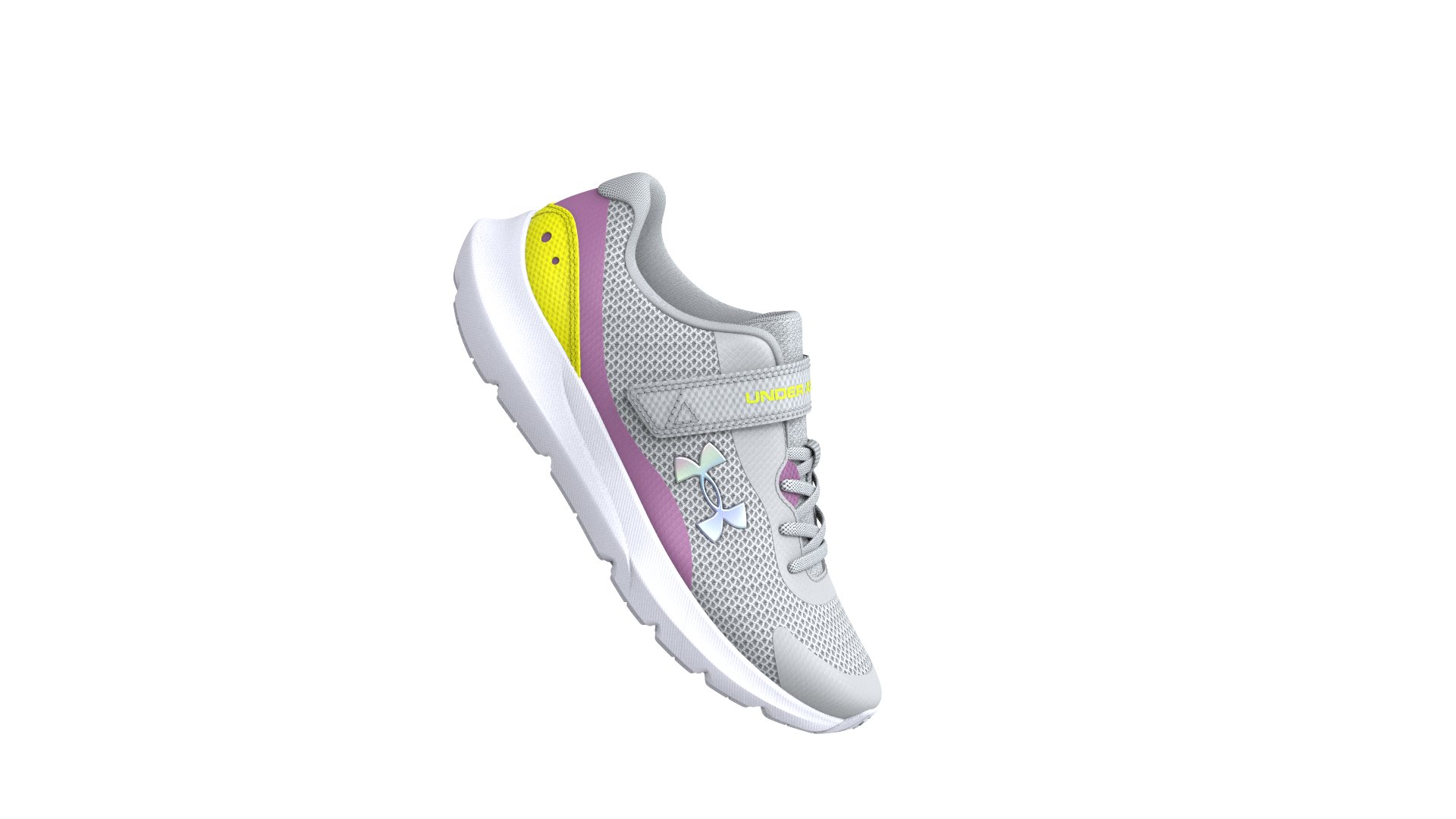 UA Surge 3 AC Girls' Pre-School Running Shoes 15