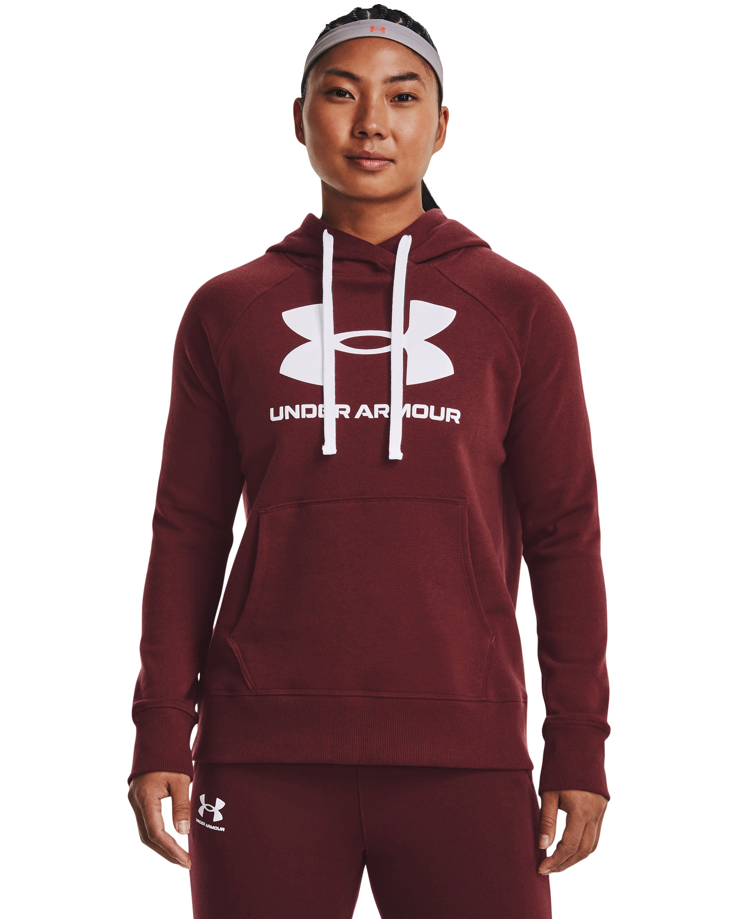 UA Rival Fleece Logo Women's Hoodie 3