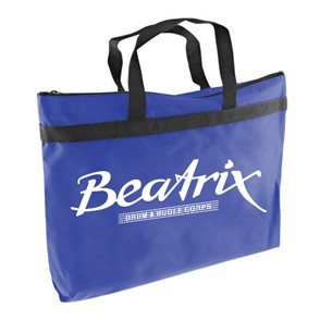 600 Denier Zippered Tote w/Gusset (14"x11"x3") 5