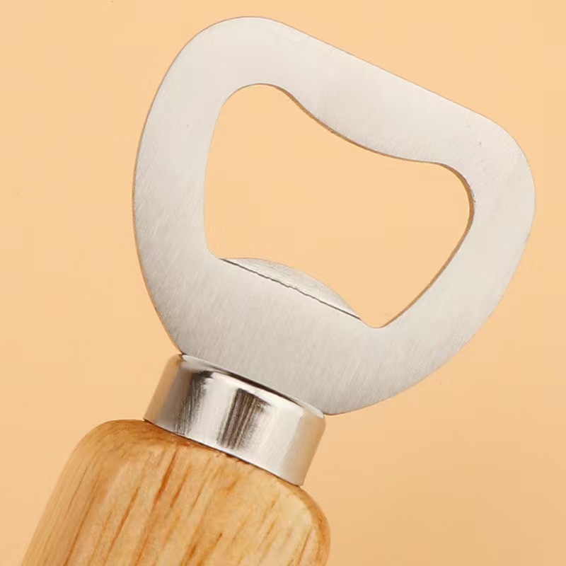 Wood Handle Bottle Opener 1