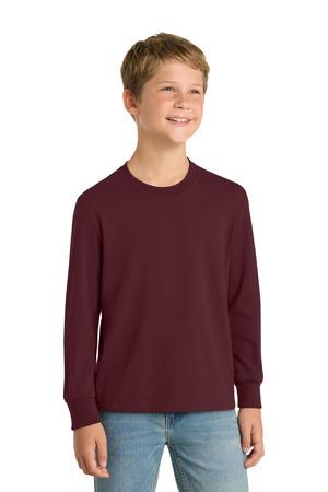 Port & Co Youth Long Sleeve Core Cotton Tee. PC54YLS 67