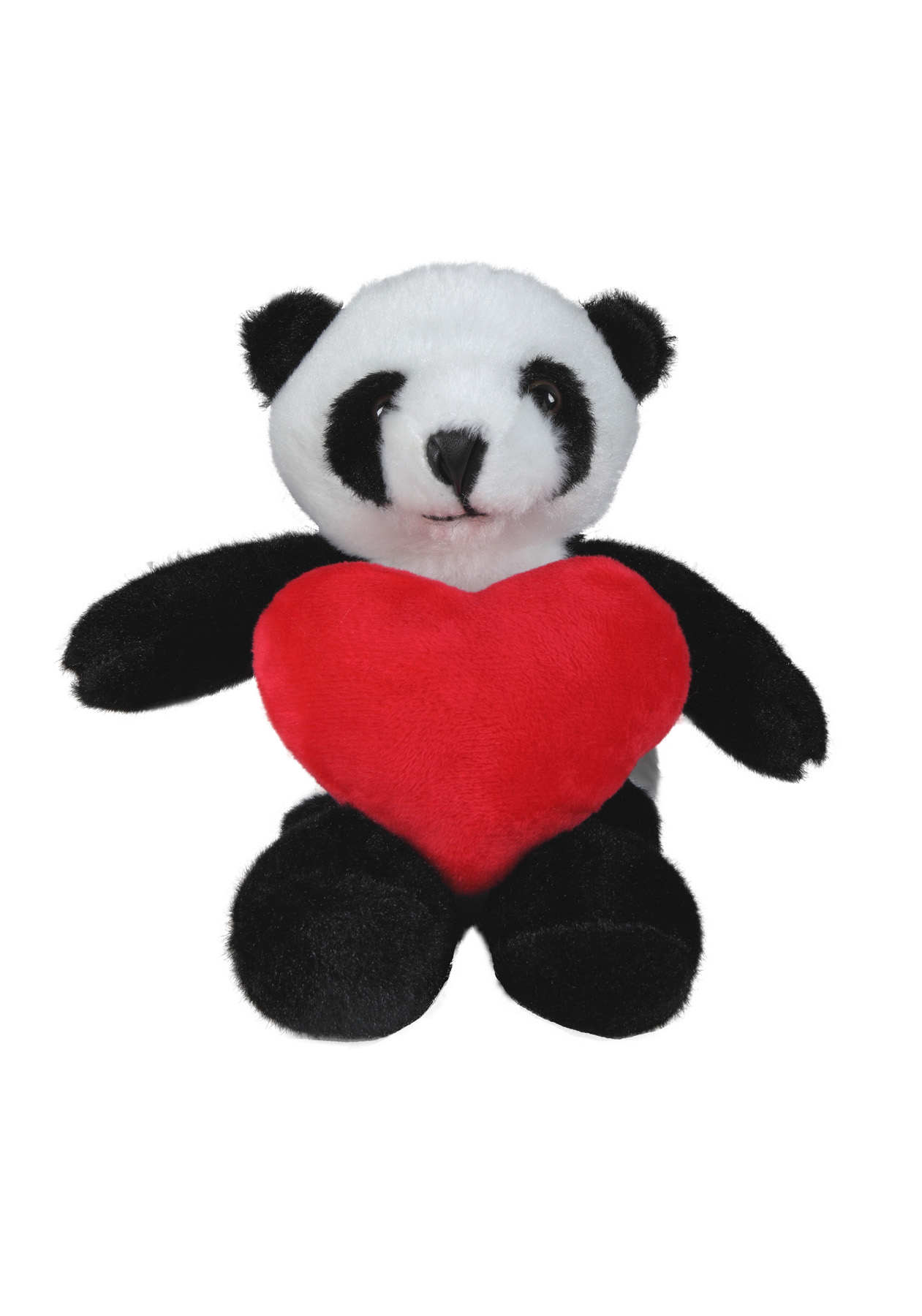 soft plush Panda with heart