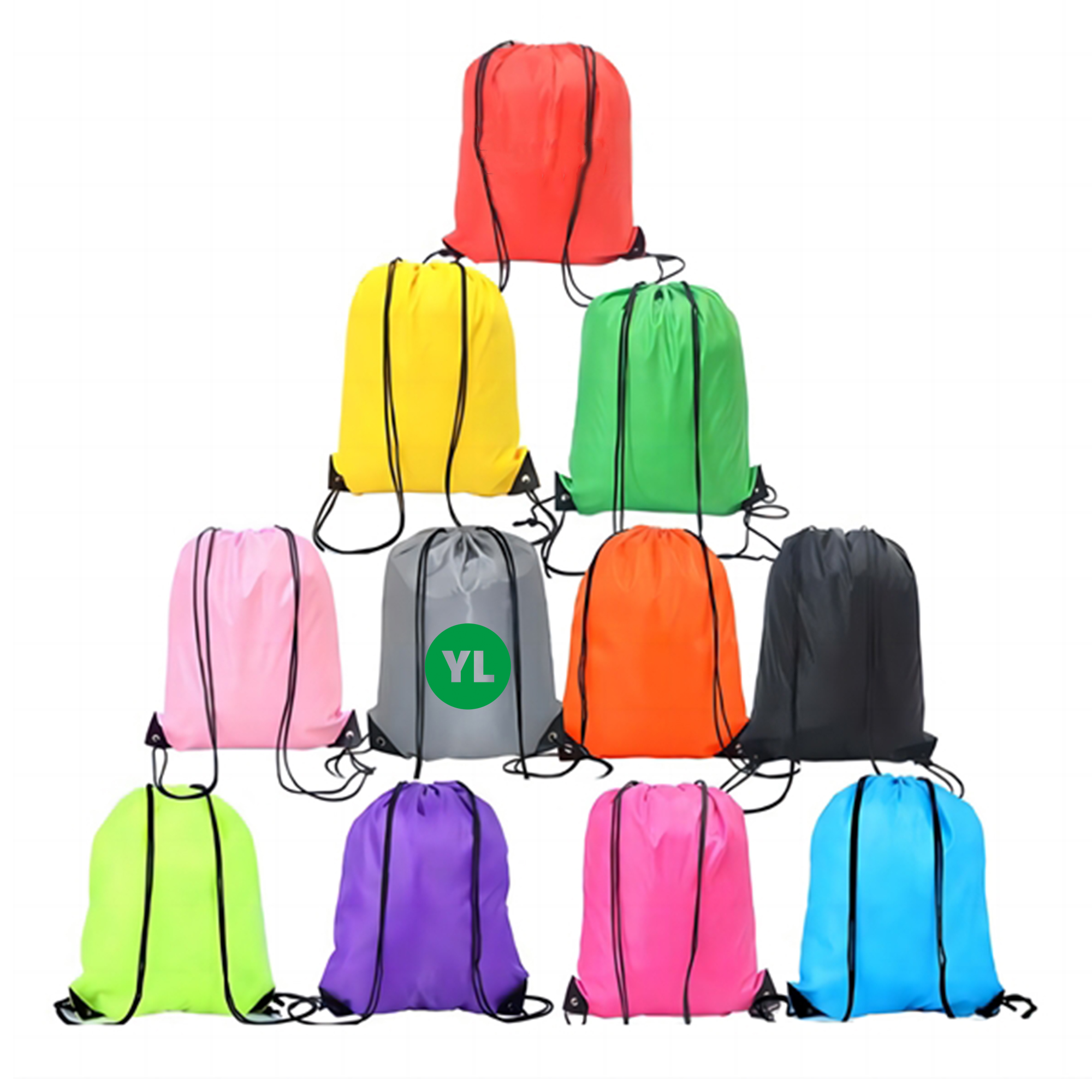 Versatile Polyester Drawstring Bag 2