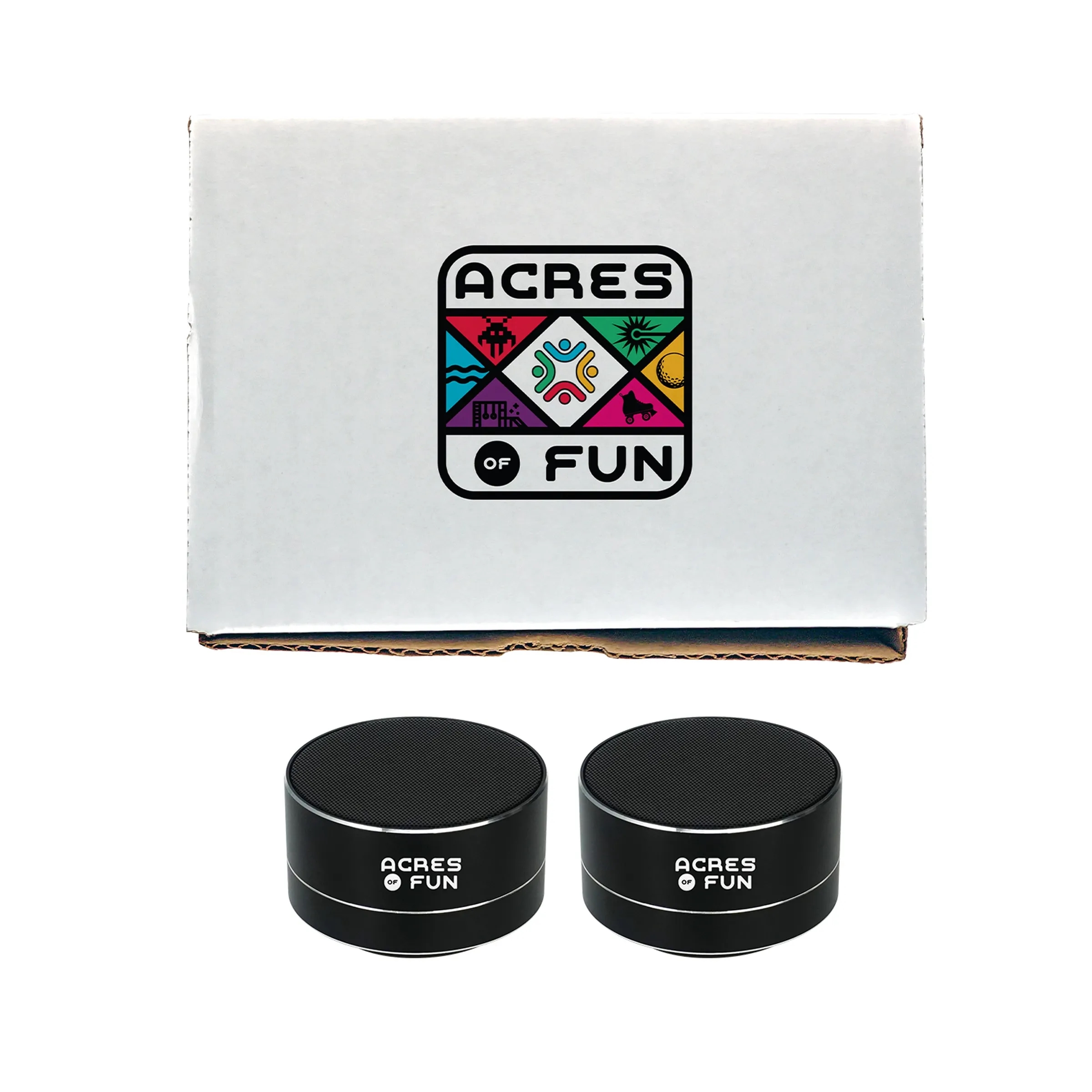 HOCKEY PUCK BLUETOOTH STERO EFFECT SET 14