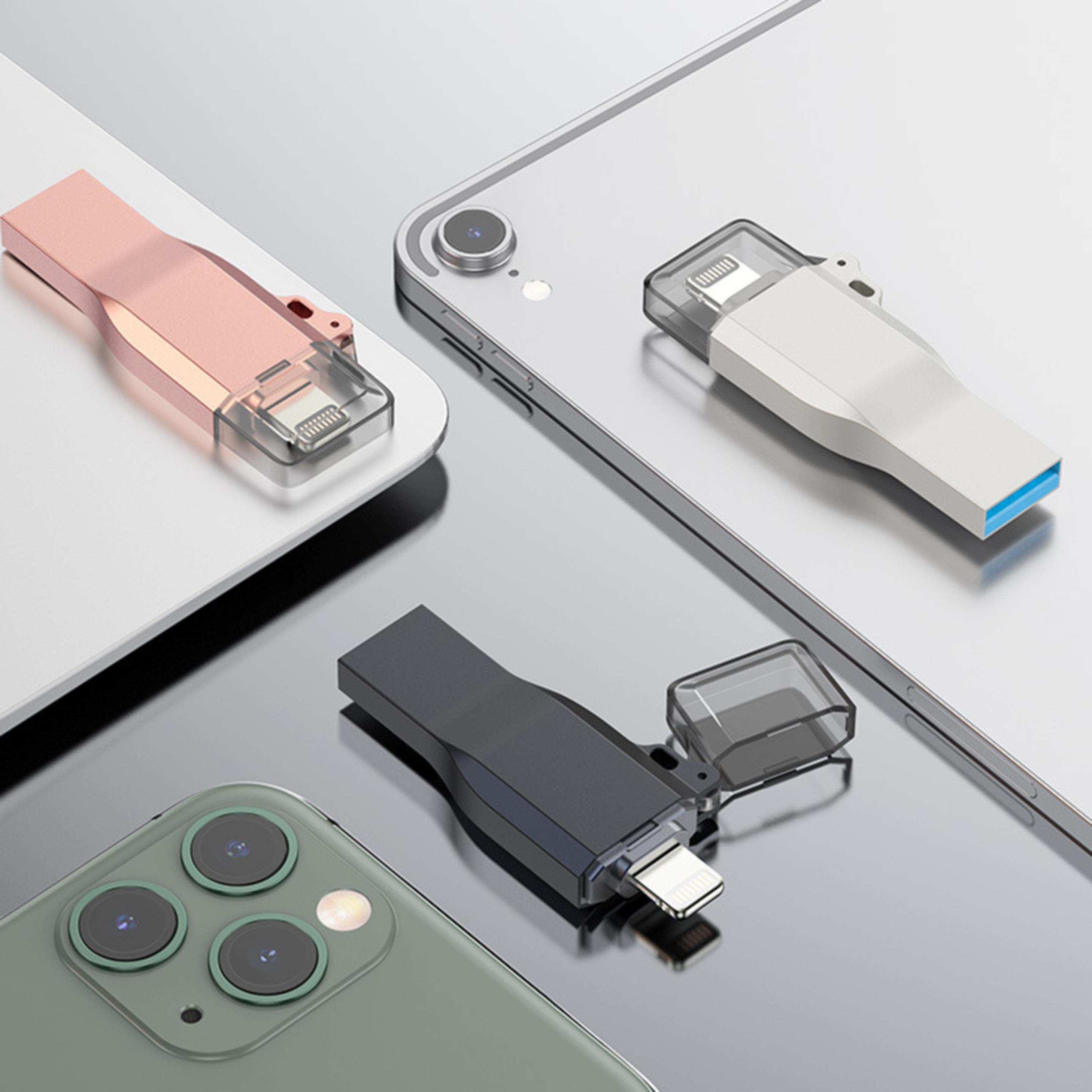 3-in-1 flash drive for iPhone and computer 3