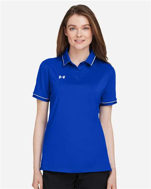 Women's Tipped Teams Performance Polo - 1376905 20