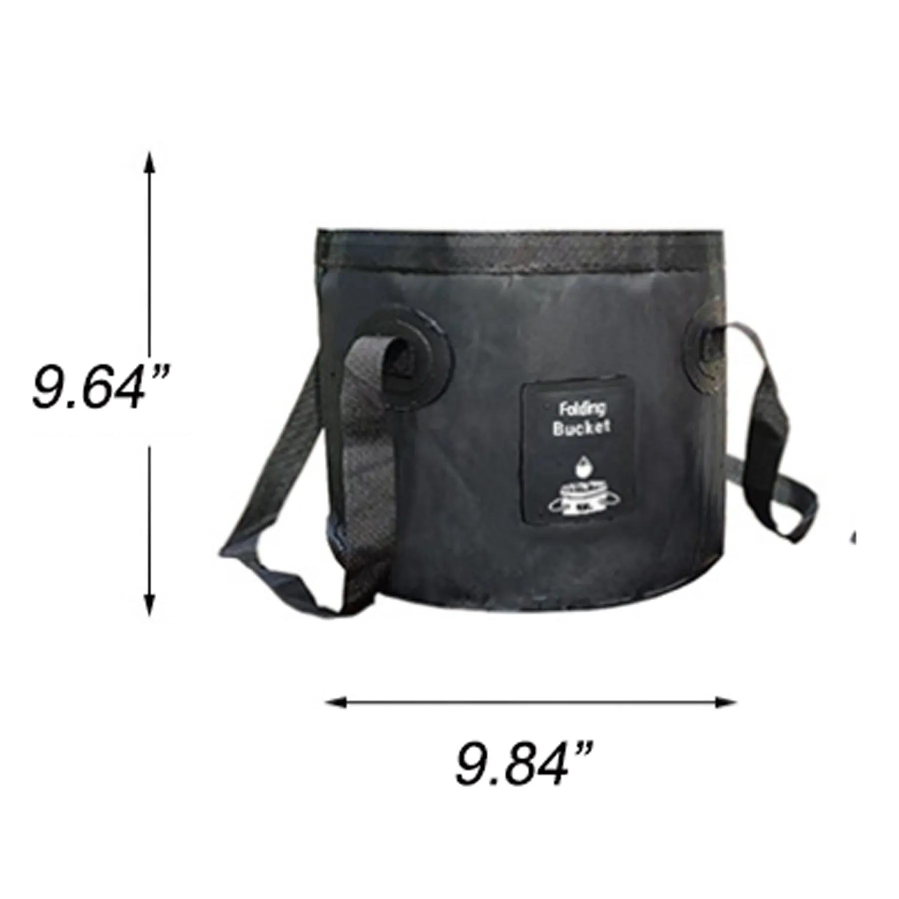 Multifunctional Collapsible Bucket Water Container 12L 5