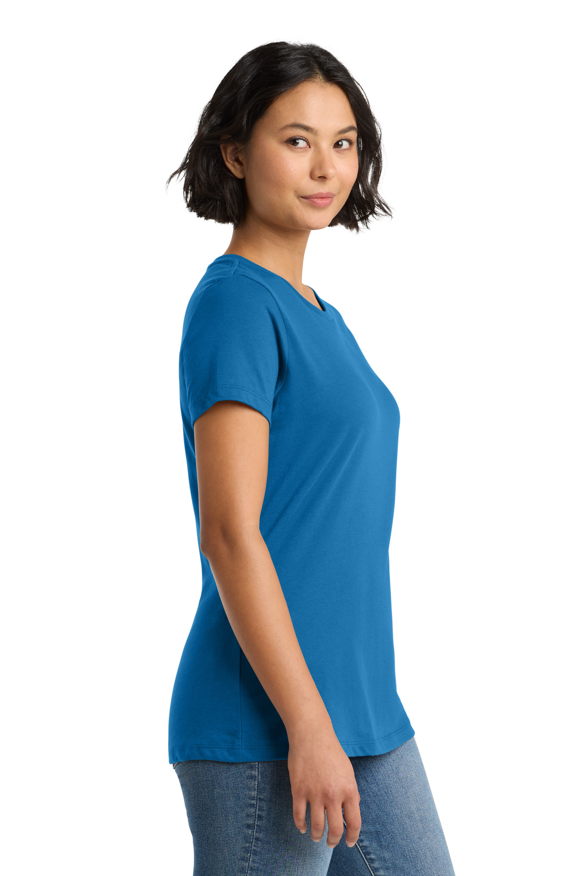 District Women's Perfect Weight Tee. DM104L 74
