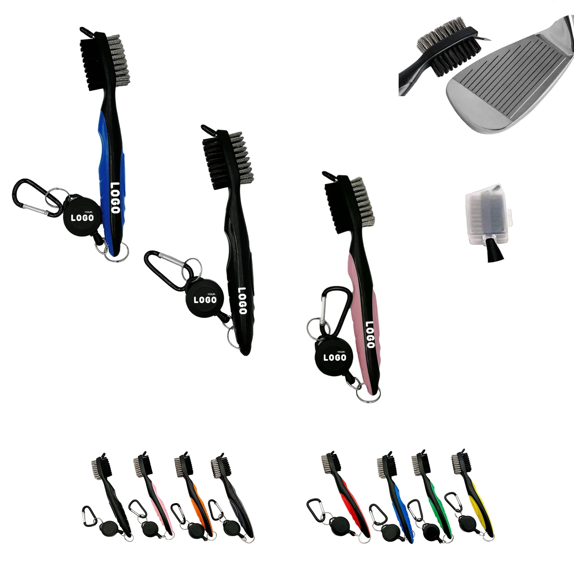MOQ 100 pcs Golf Club Double Face Brush 2