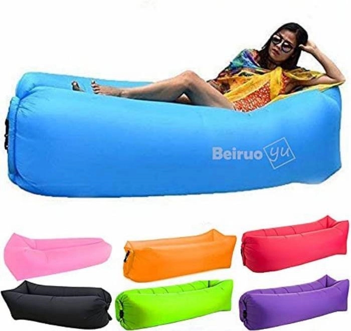 Portable Outdoor Air Inflatable Sleeping Sofa Floating Bed 2