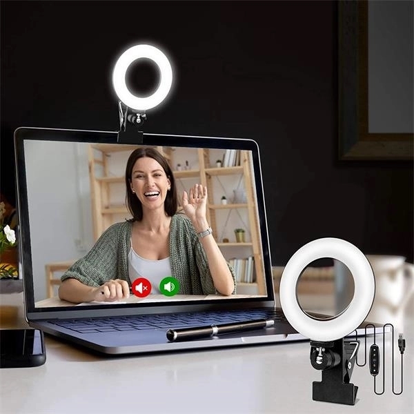 6" Selfie Ring Light with Clamp Mount 5