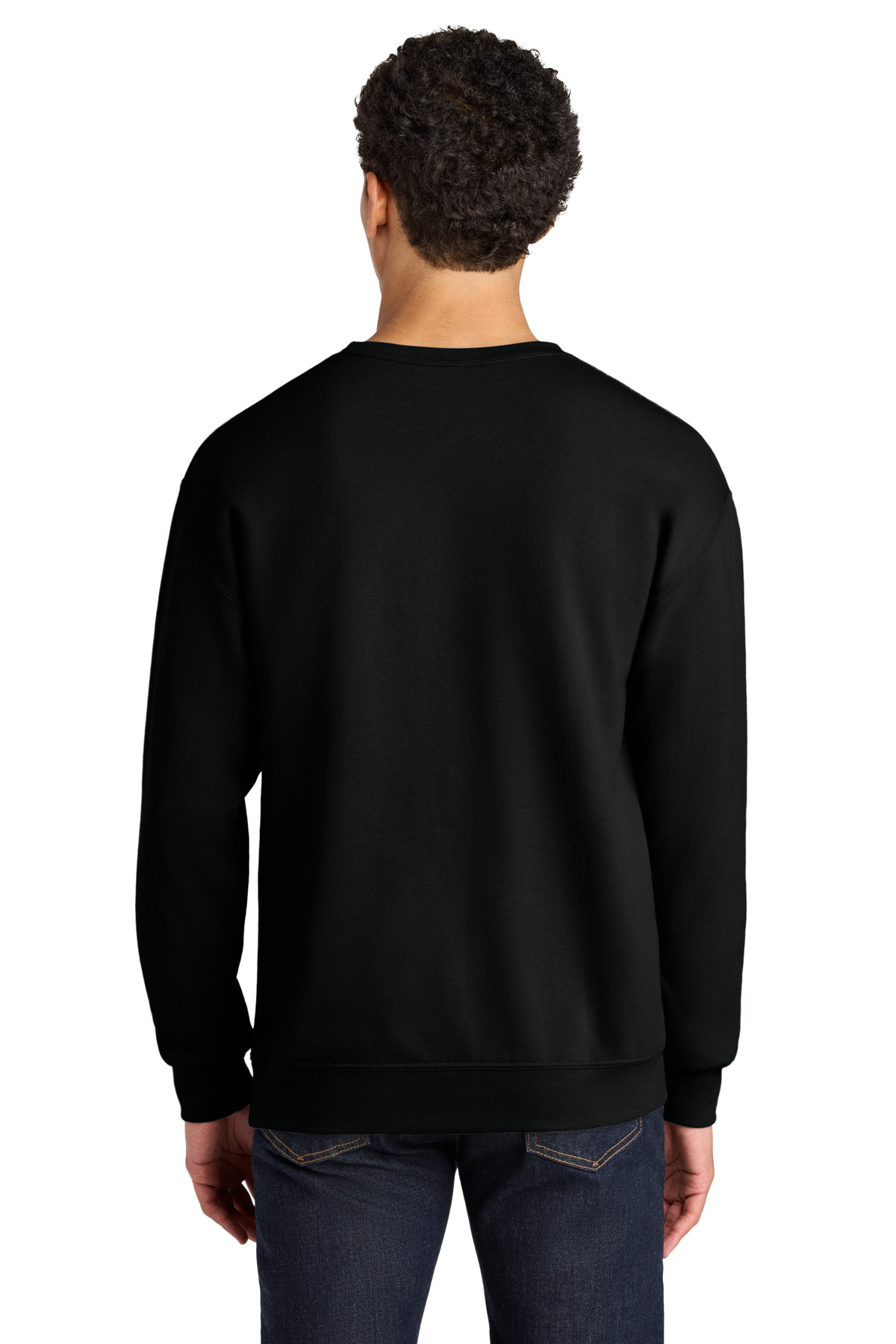 Jerzees Ultimate Unisex CVC Ring Spun Crewneck Sweatshirt IC48M 3