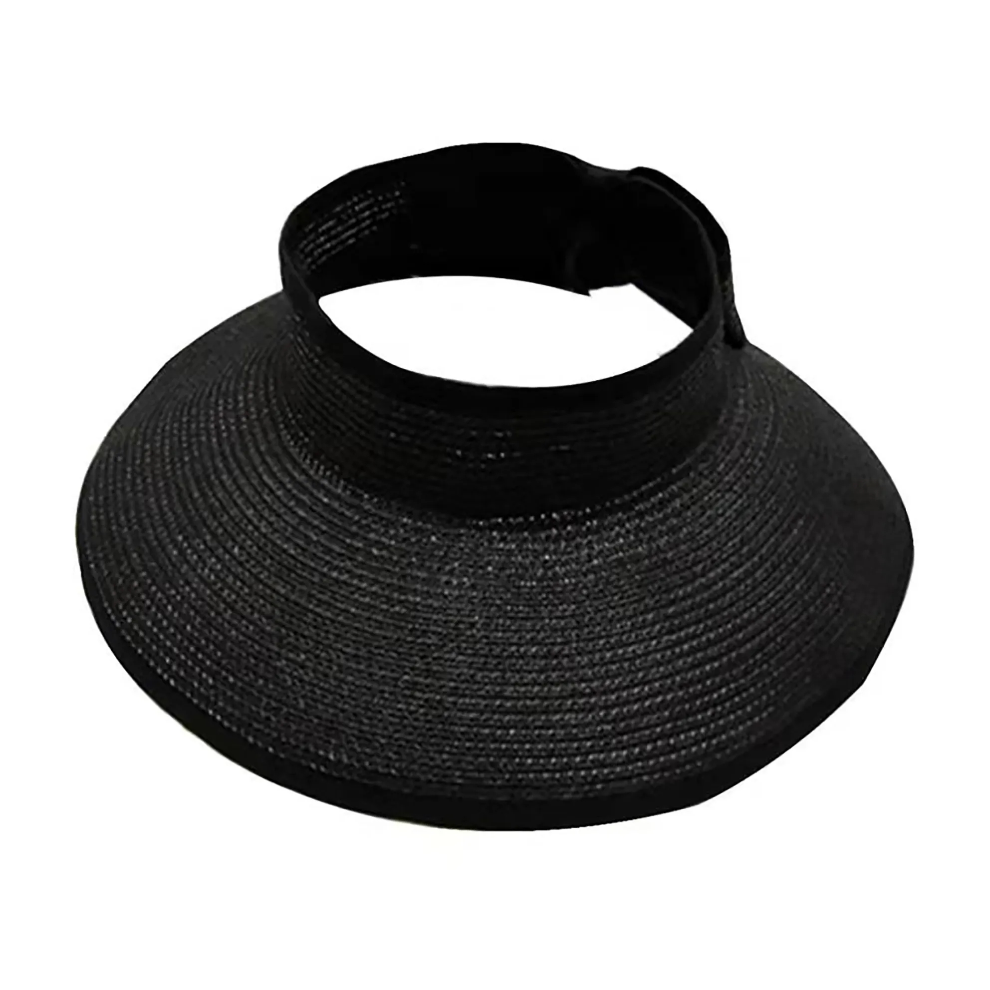 Roll-up Straw Sun Visor 11