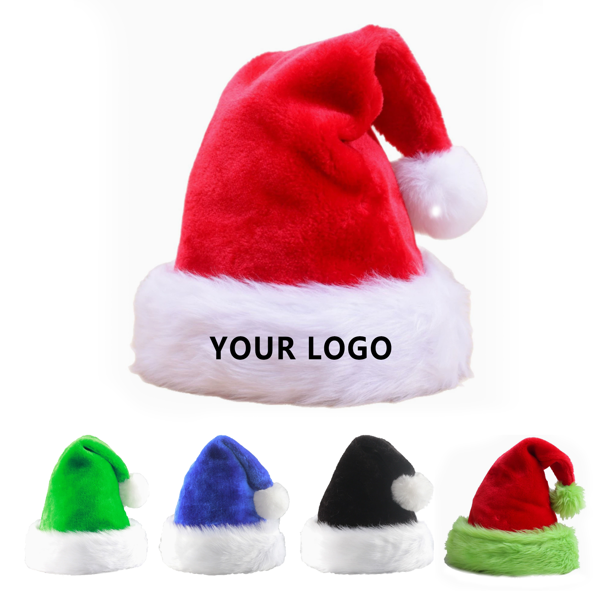 Christmas Plush Santa Hat 2