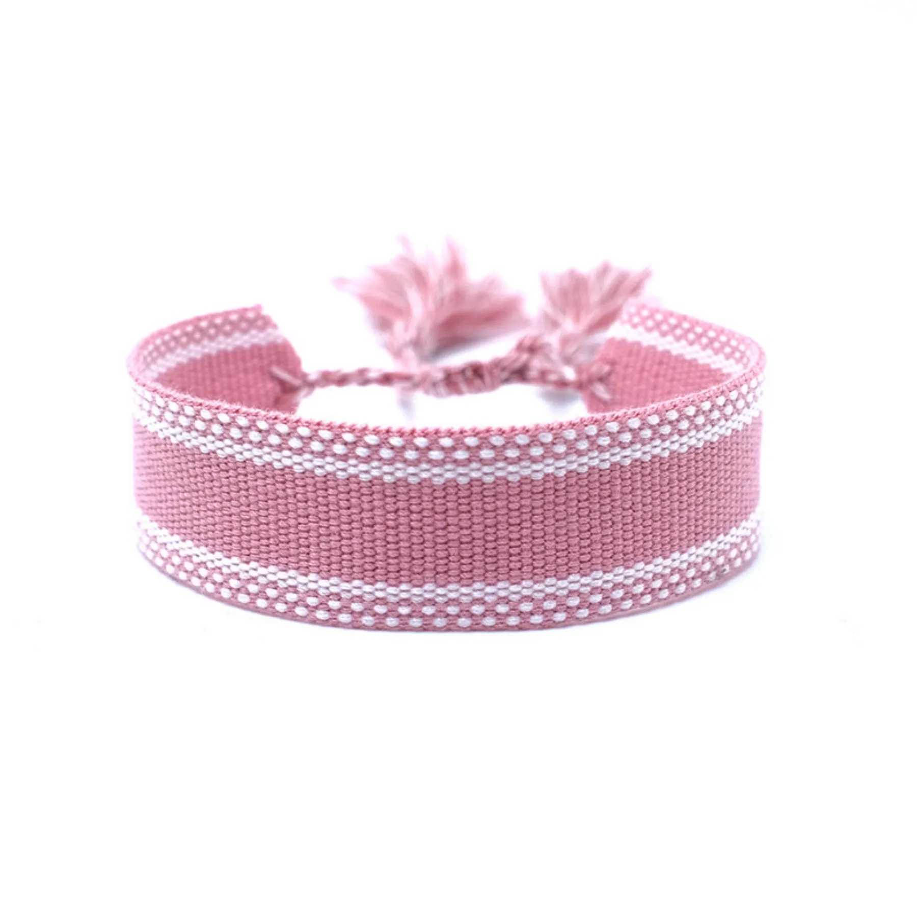 Woven Embroidery Tassel Bracelet 8