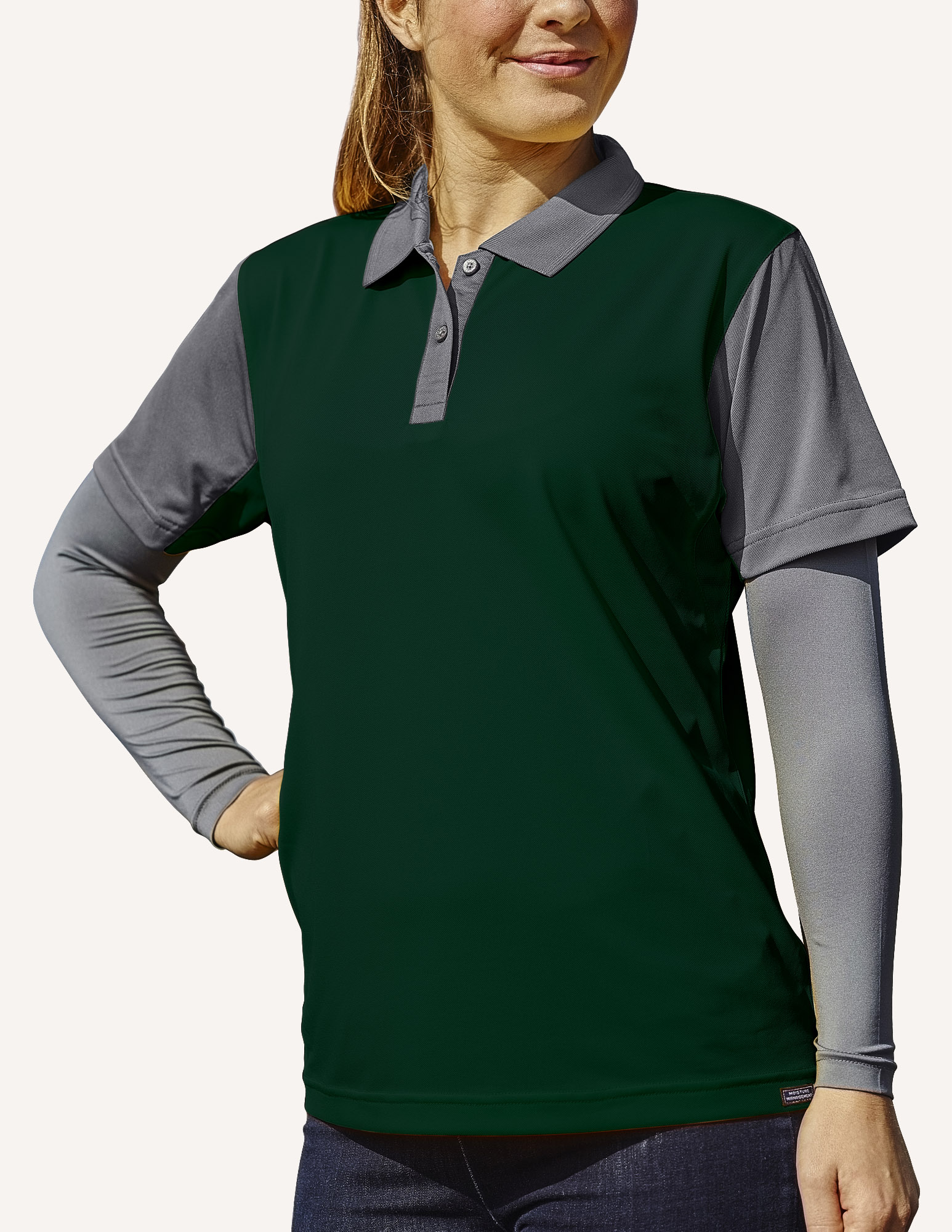 Ladies' Corvette Hybrid Cooler Polo Shirt 12