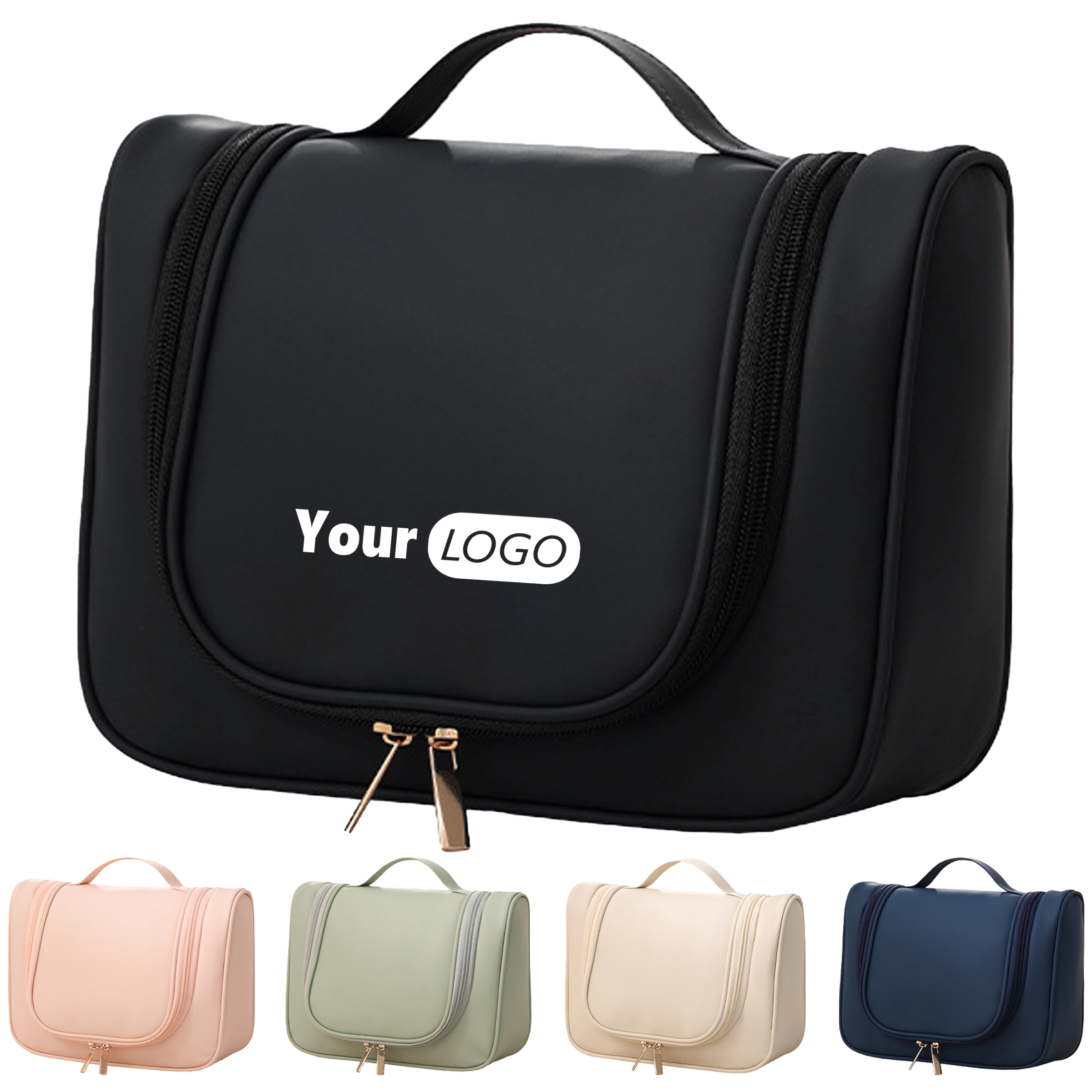 Pu Handheld Hanging Wash Bag 4