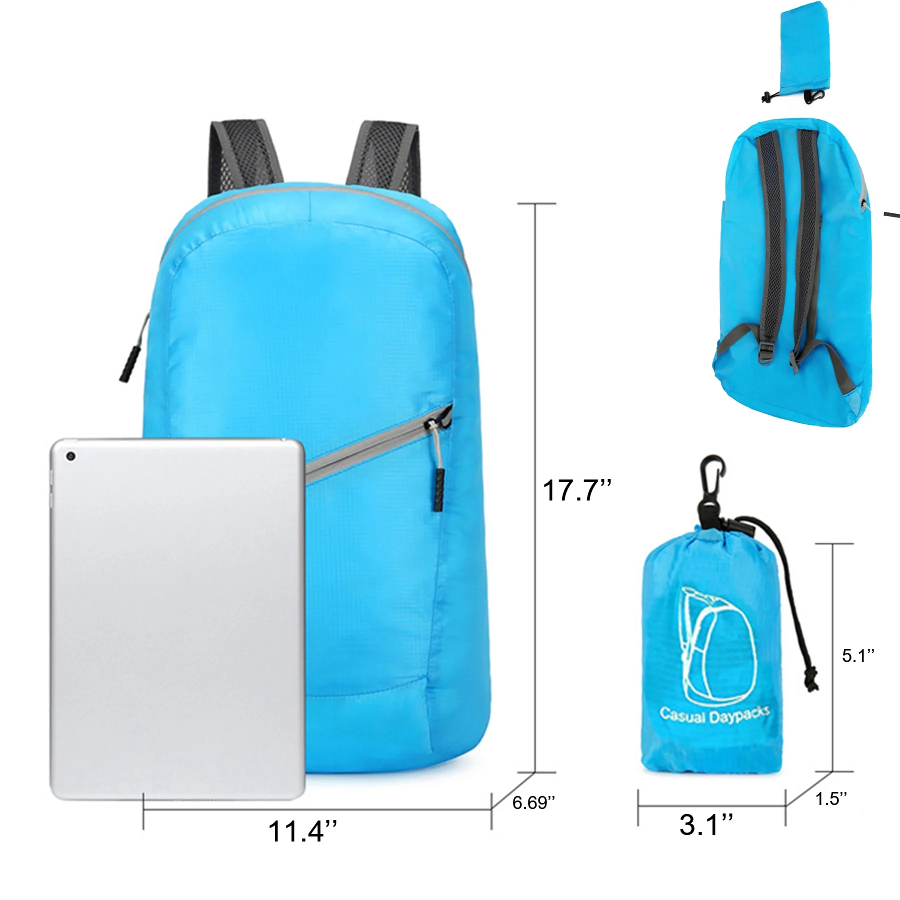 Foldable ultra-thin backpack 3