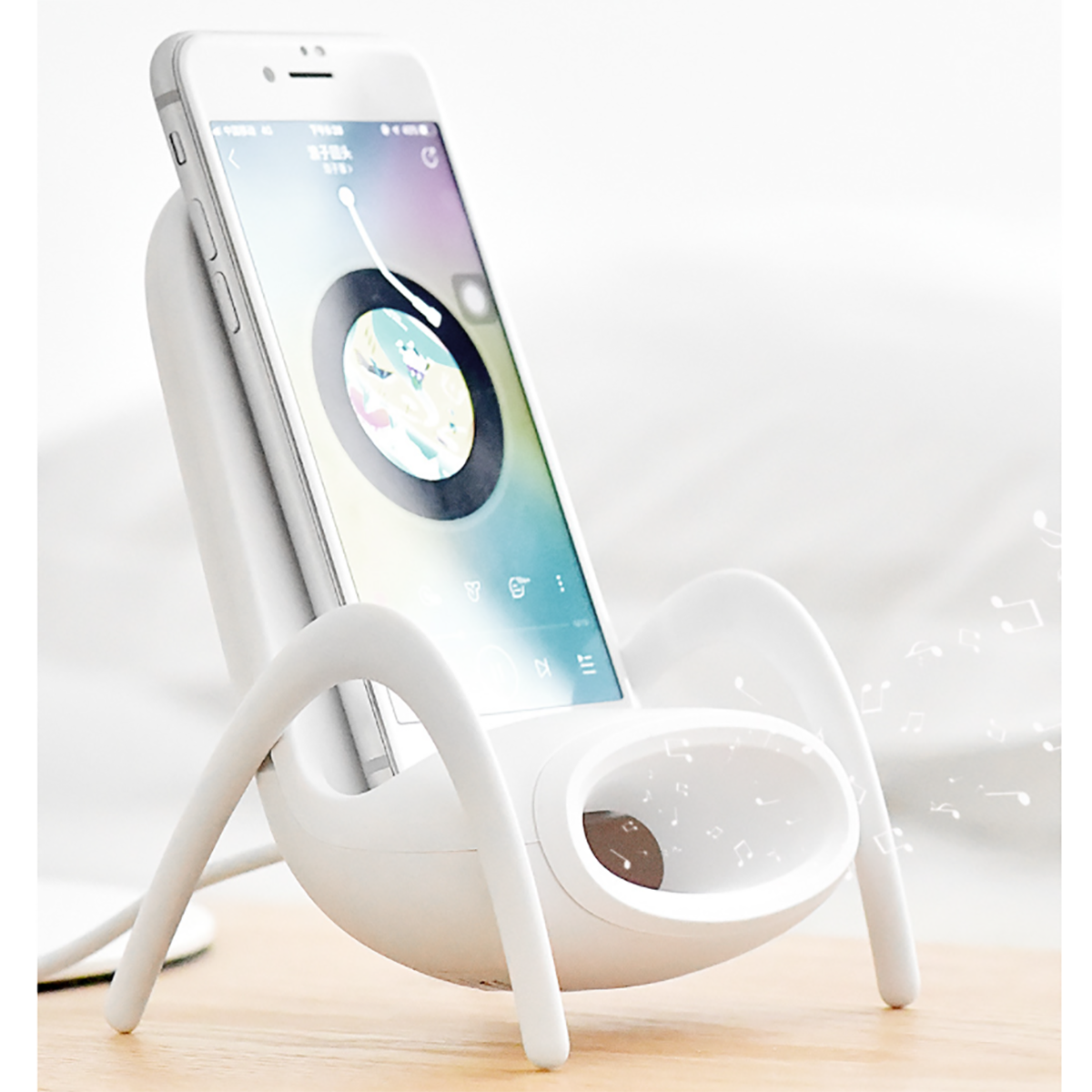 Wireless Phone Charger & Loudspeaker 2