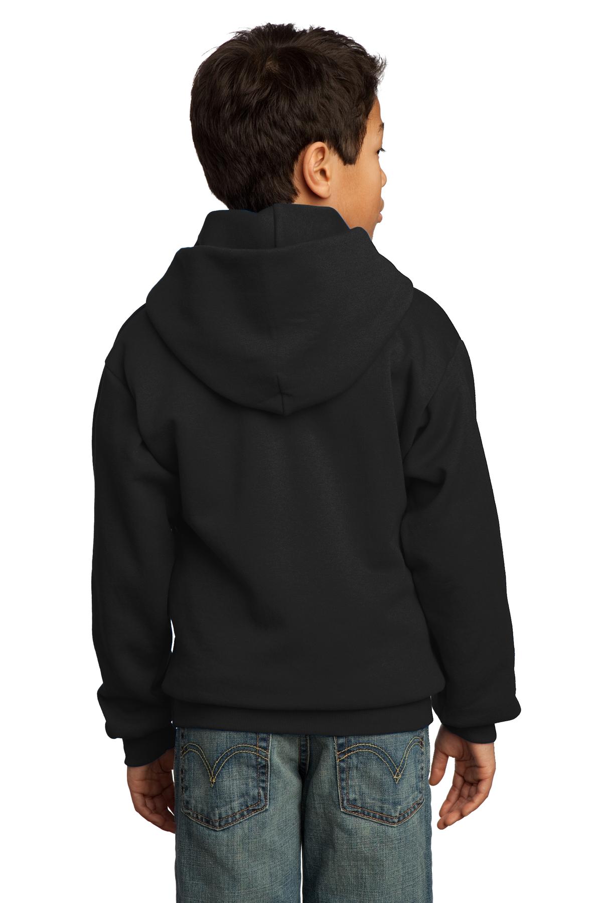 Port & Company® Youth Core Fleece Pullover Hooded Sweatshirt 18