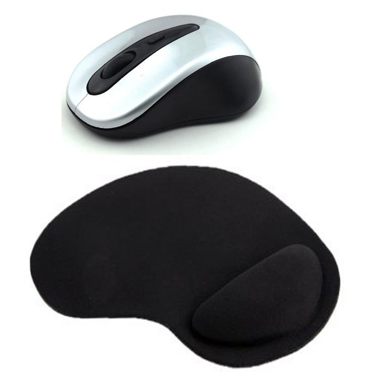 iBank ® 2.4GHz Wireless Mouse + Wrist Rest Mouse Pad 1