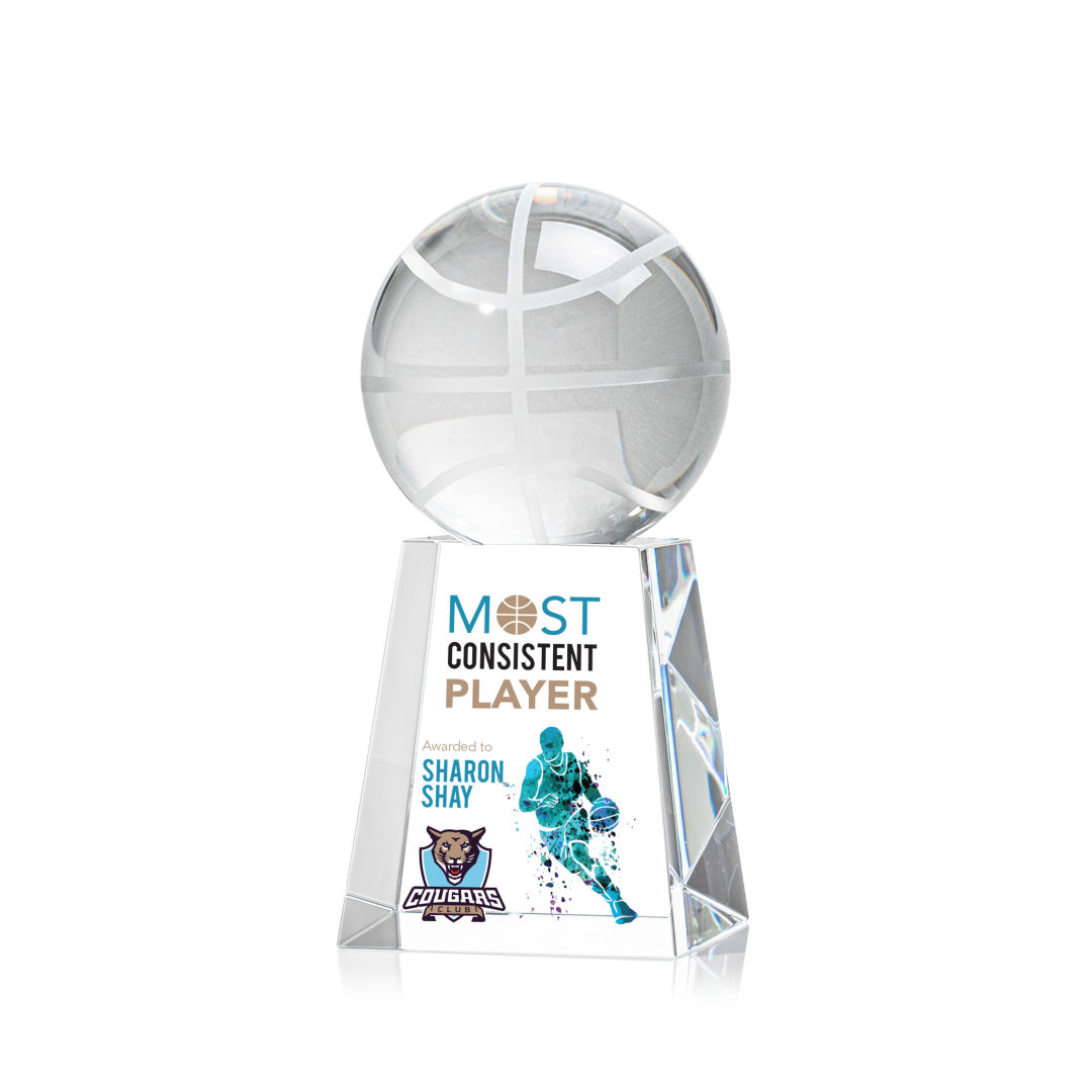 Basketball VividPrint™ Award on Celestina 11