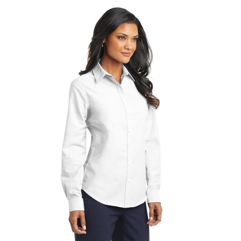 Port Authority Ladies SuperPro Oxford Shirt. 23