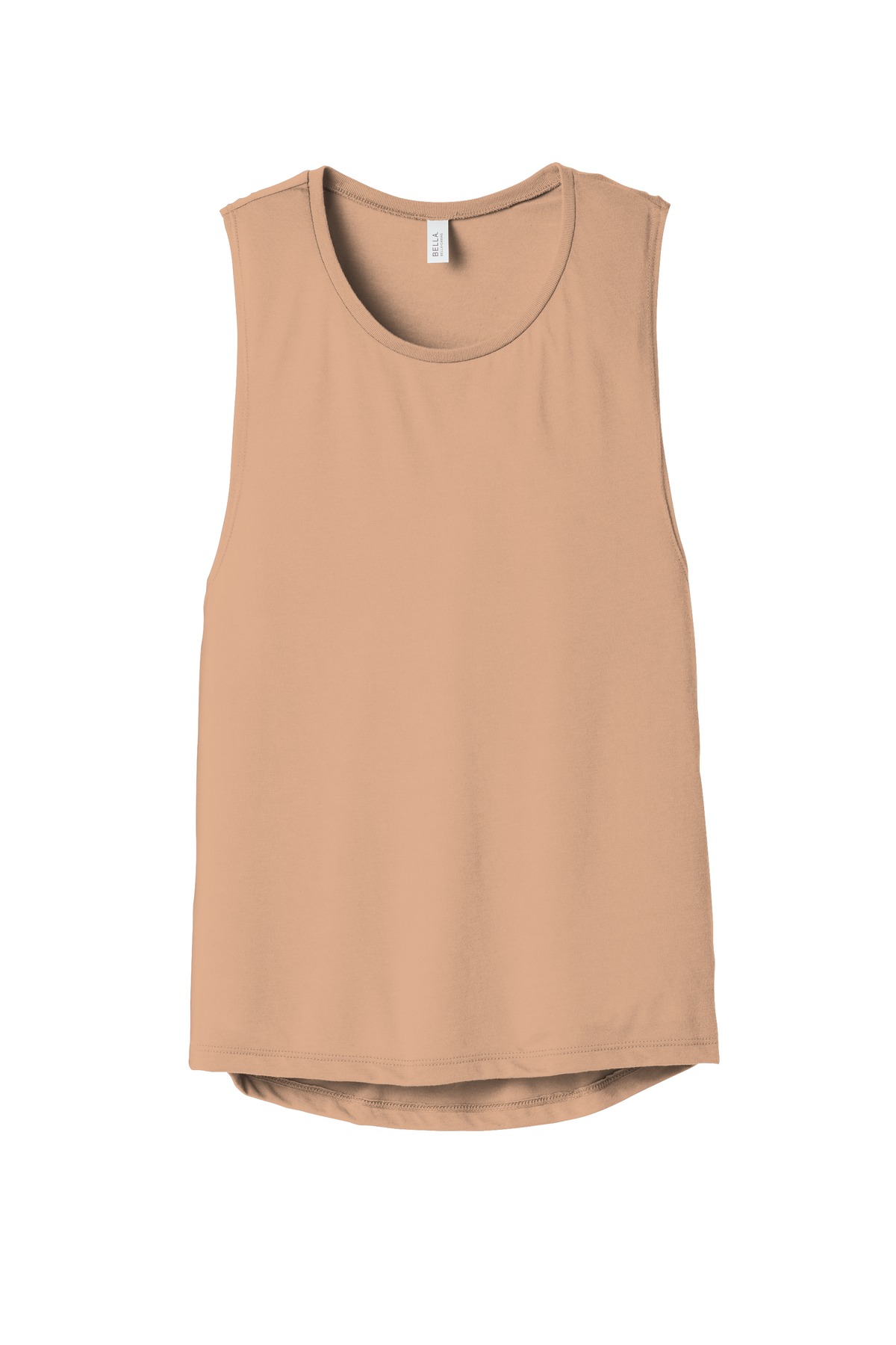BELLA+CANVAS Women's Flowy Scoop Muscle Tank. BC8803 126