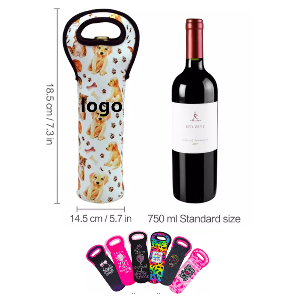 Sublimated Wine Bag Holder 1