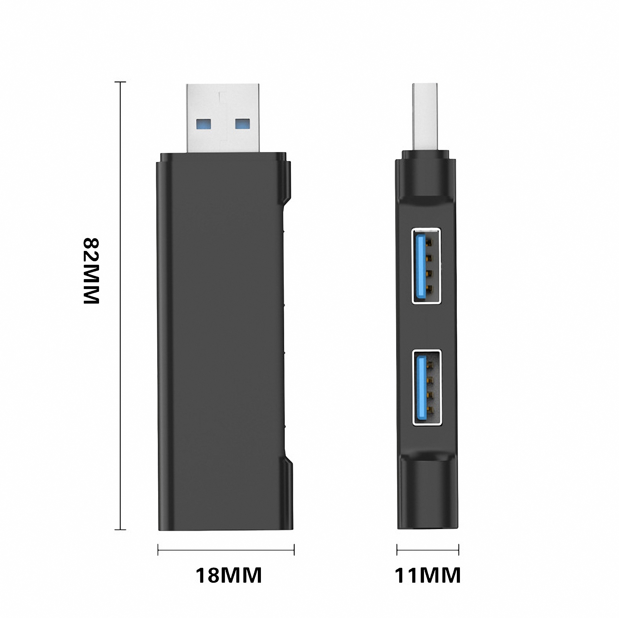 USB 3.0 Hub with 3 Ports 2