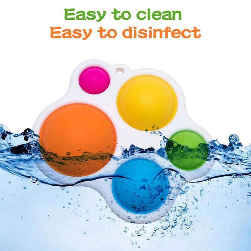 Small Stress Reliever Finger Bubble Toys 7