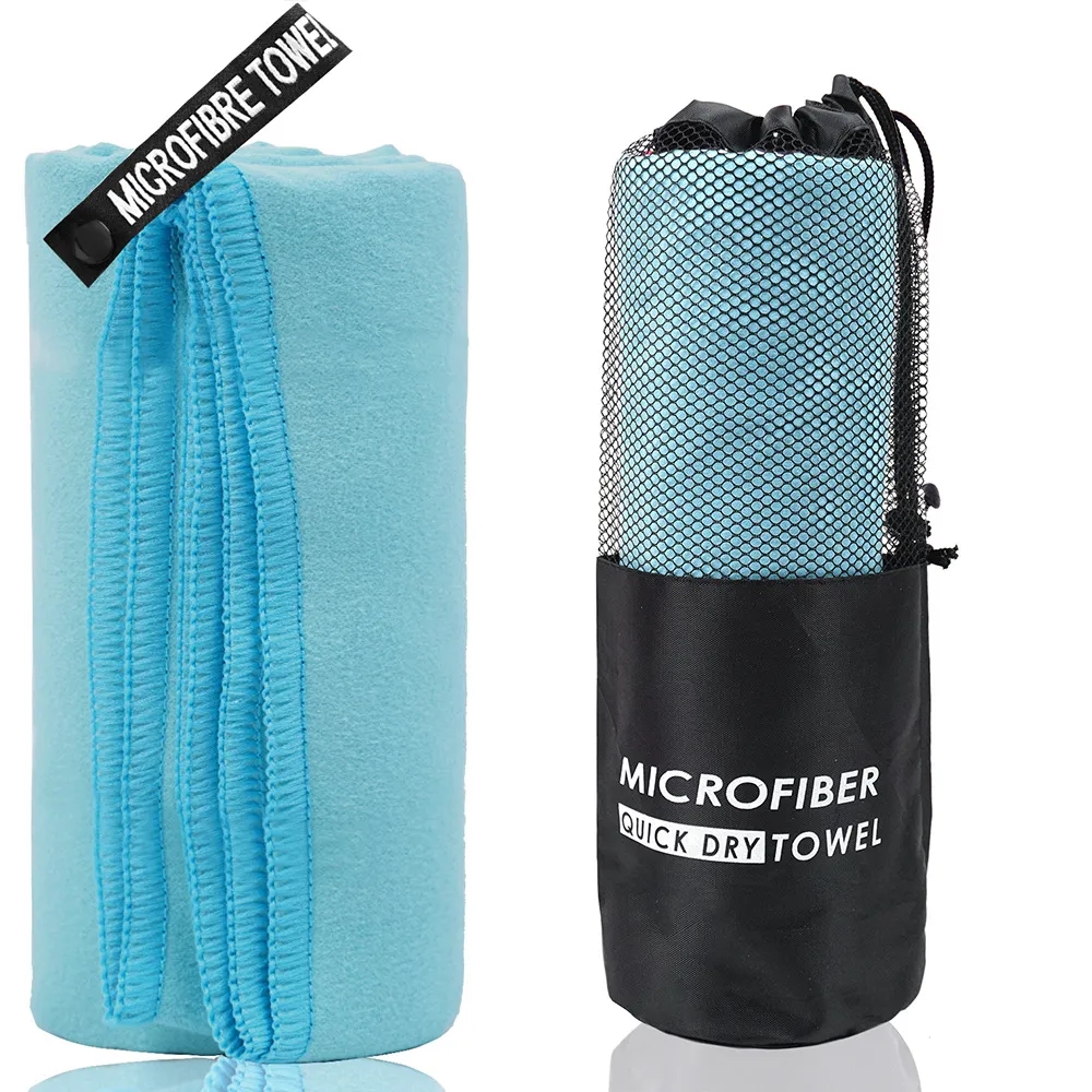 Portable Quick Drying Towel with Mesh Bag 4
