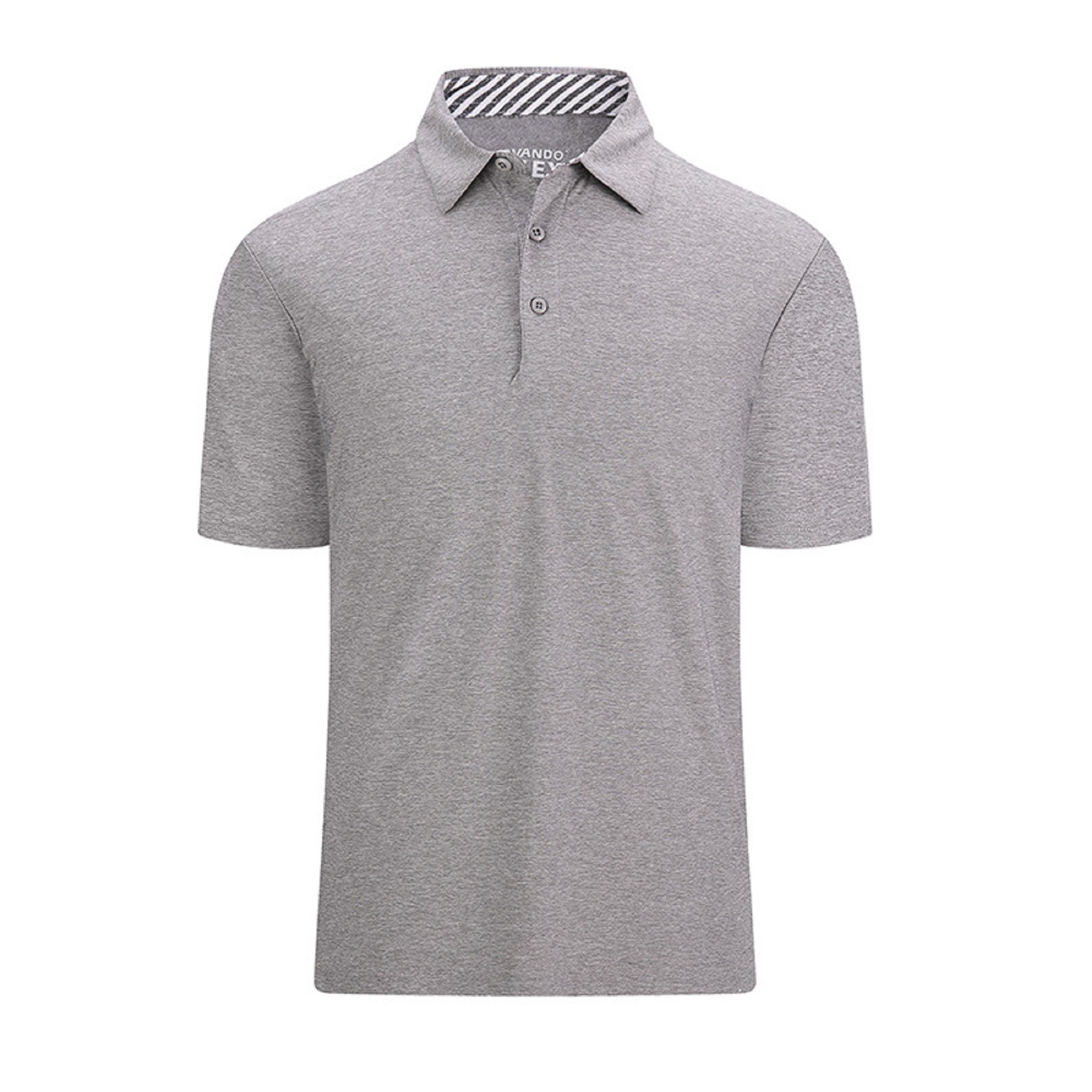Moisture Wicking Quick-Dry Short Sleeve Casual Polo Shirts 10