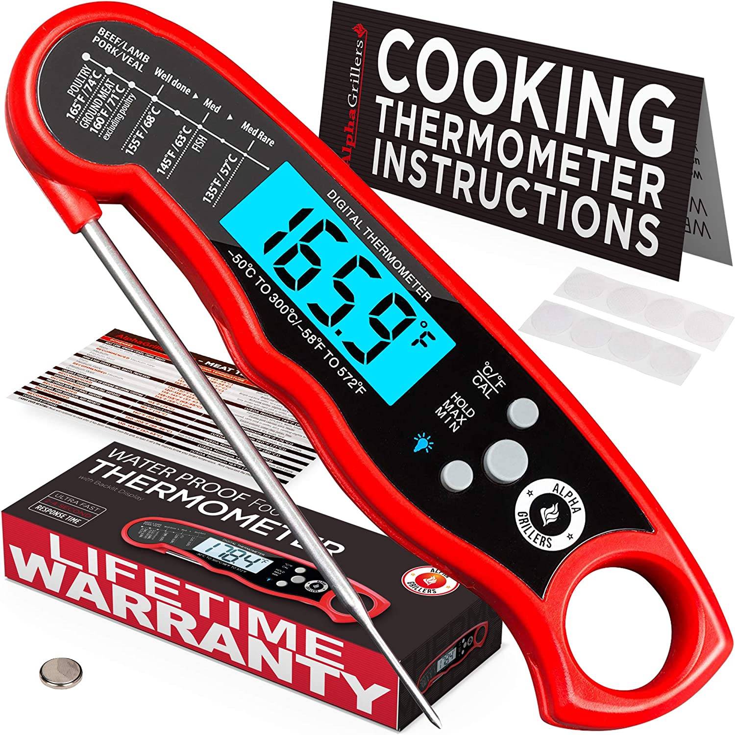 Grillers Instant Read Meat Thermometer 1