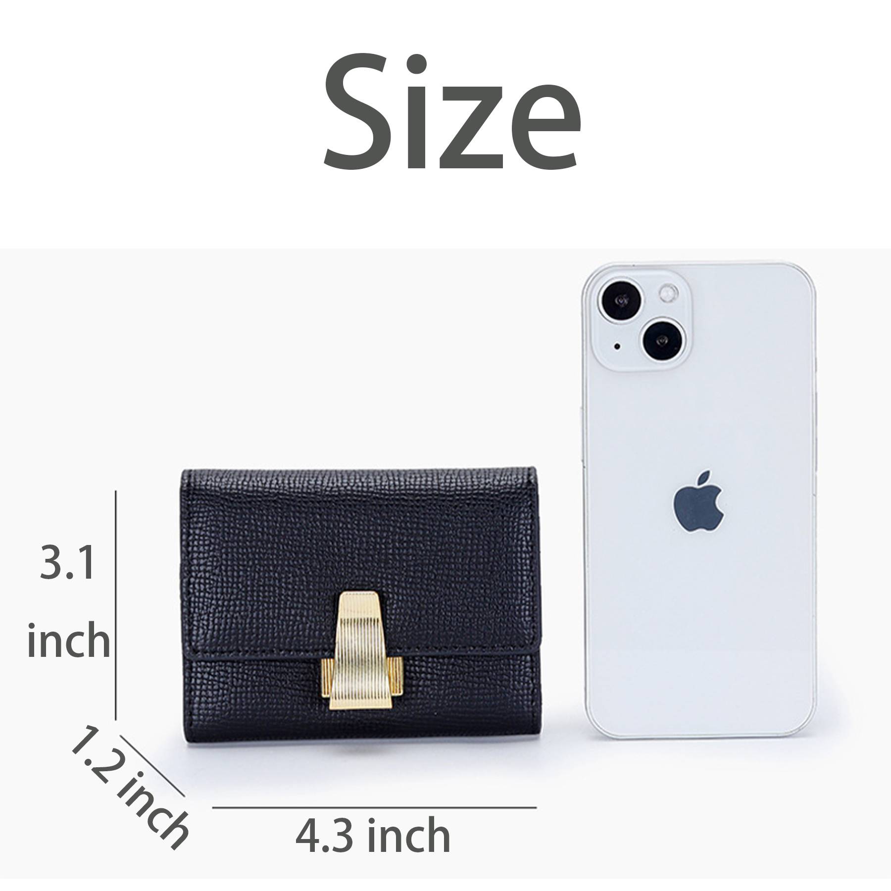 Genuine Leather Exquisite Multi-card ID Bag Wallet 13
